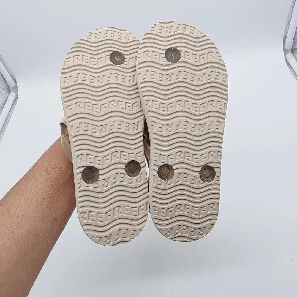 Reef Little Charming Oasis Sandals Toddler Girl Size 11‎ NEW - Picture 6 of 6